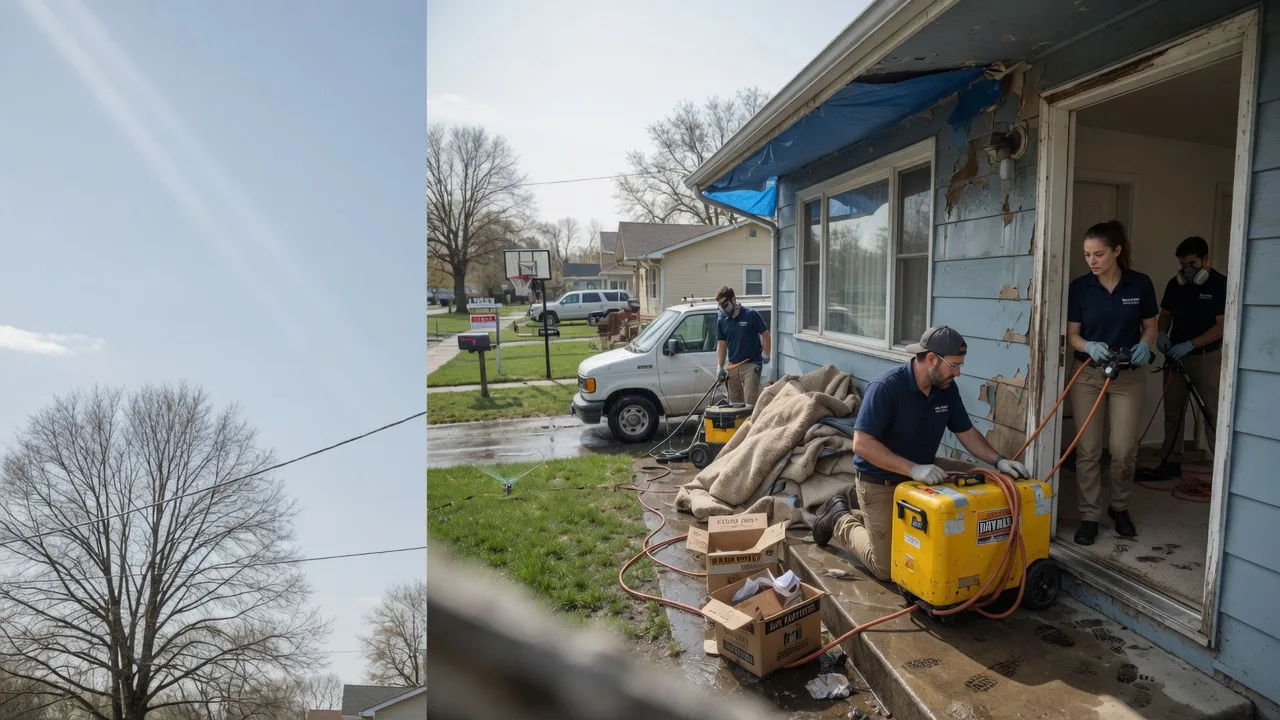 Basement Flood Cleanup in Puryear, TN near me